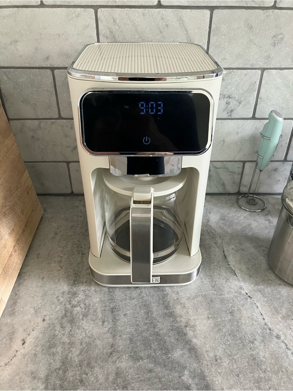 Haden Drip Coffee Maker with Glass Carafe